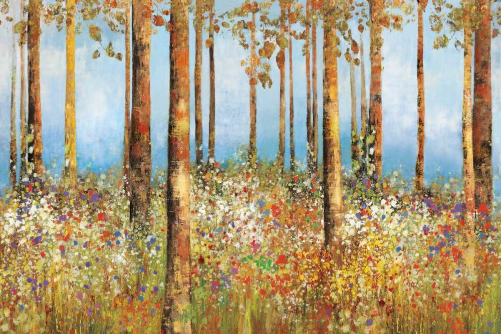 Art Print: Field of Flowers