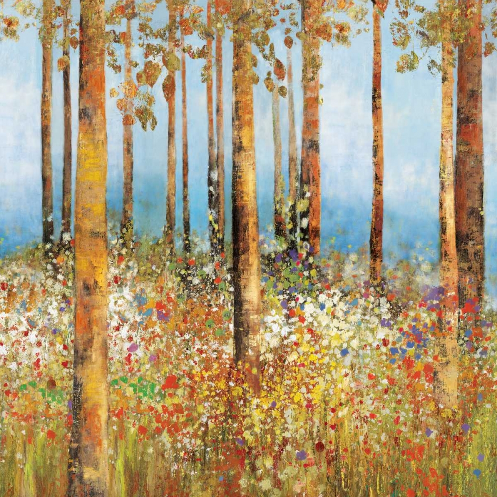 Art Print: Field of Flowers I