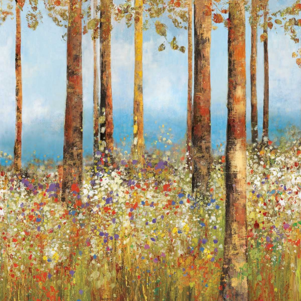 Art Print: Field of Flowers  II