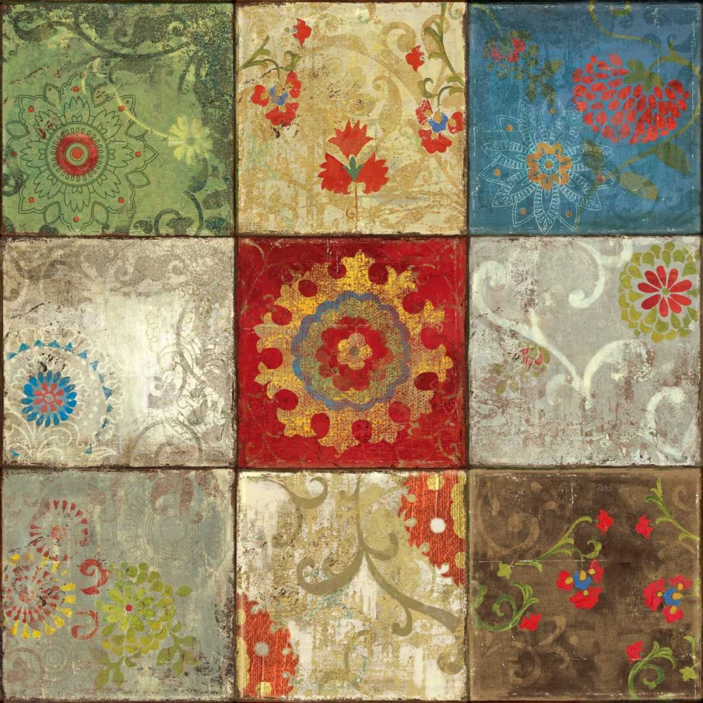 Wall Art Painting id:10928, Name: Suzani II, Artist: Pearce, Allison