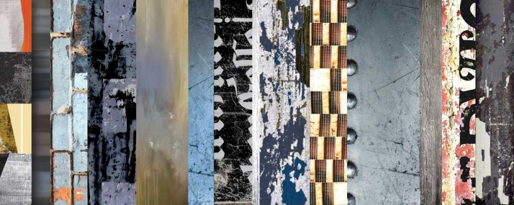 Wall Art Painting id:78608, Name: Striped Robotic II, Artist: PI Galerie