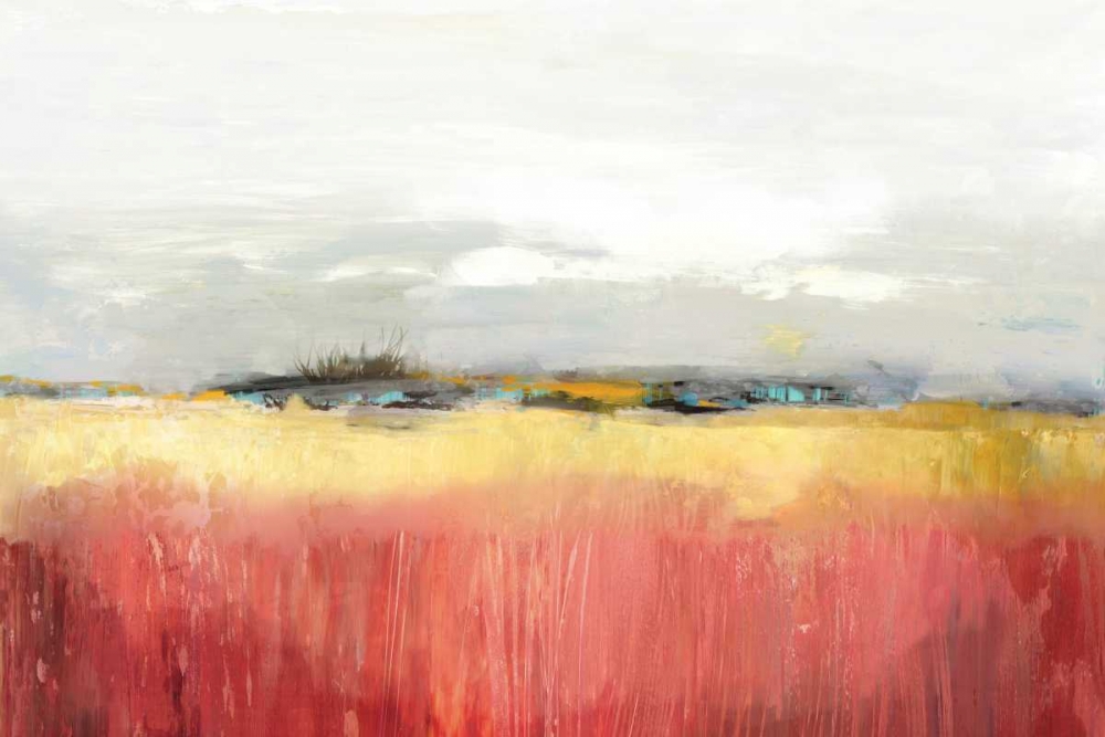 Wall art: Yellow Landscape, by PI Studio