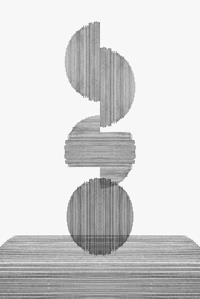 Wall art: Gray on Gray III, by PI Studio