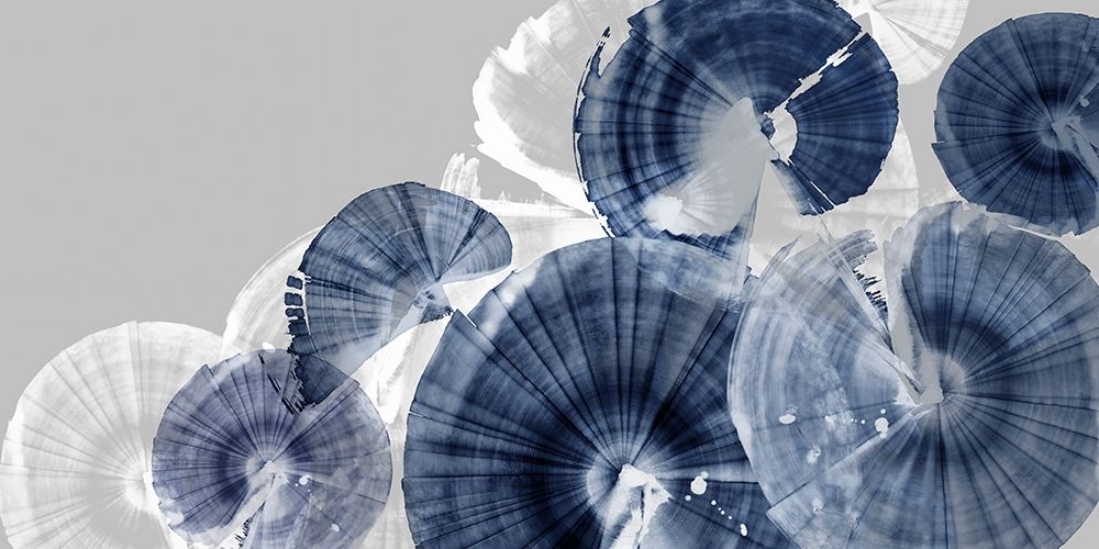 Wall art: Indigo Orbit, by PI Studio 