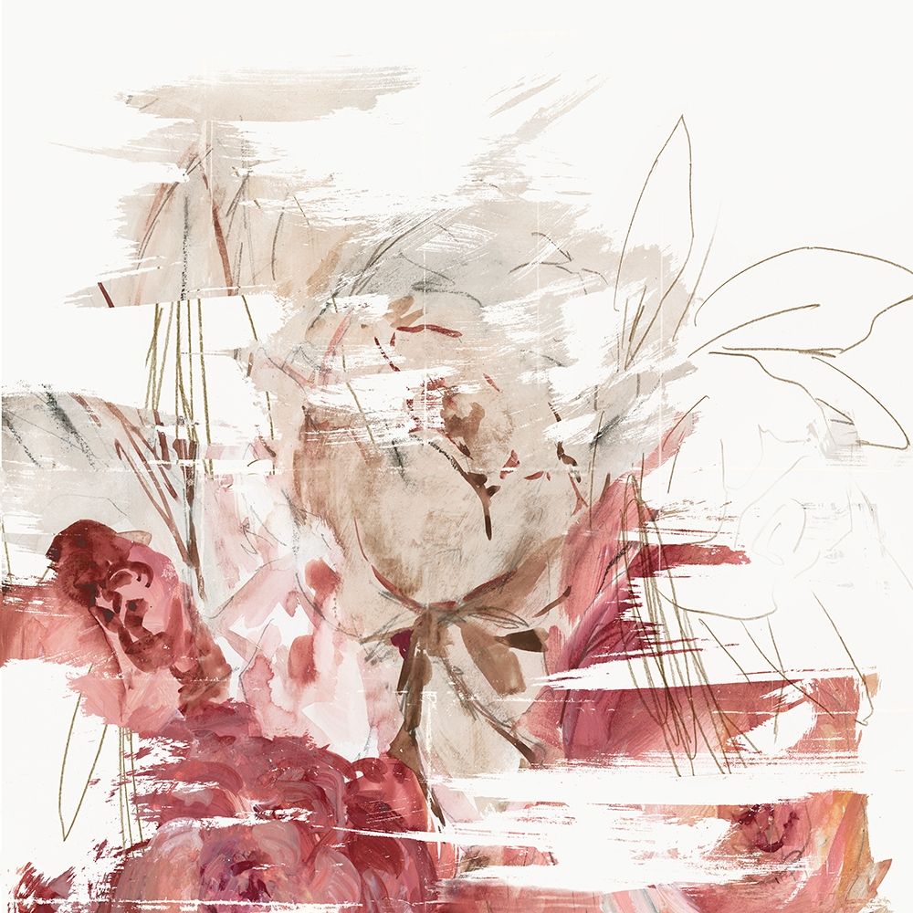 Wall Art Painting id:232348, Name: Crimson Lust II , Artist: PI Studio 