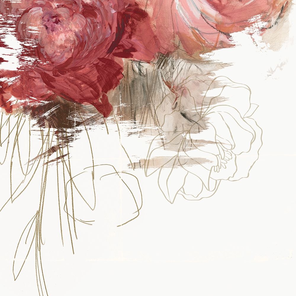 Wall art: Crimson Lust III , by PI Studio 