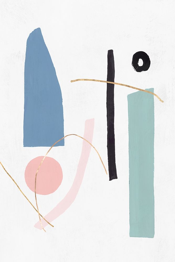 Wall art: Precision I Blush Version , by PI Studio 