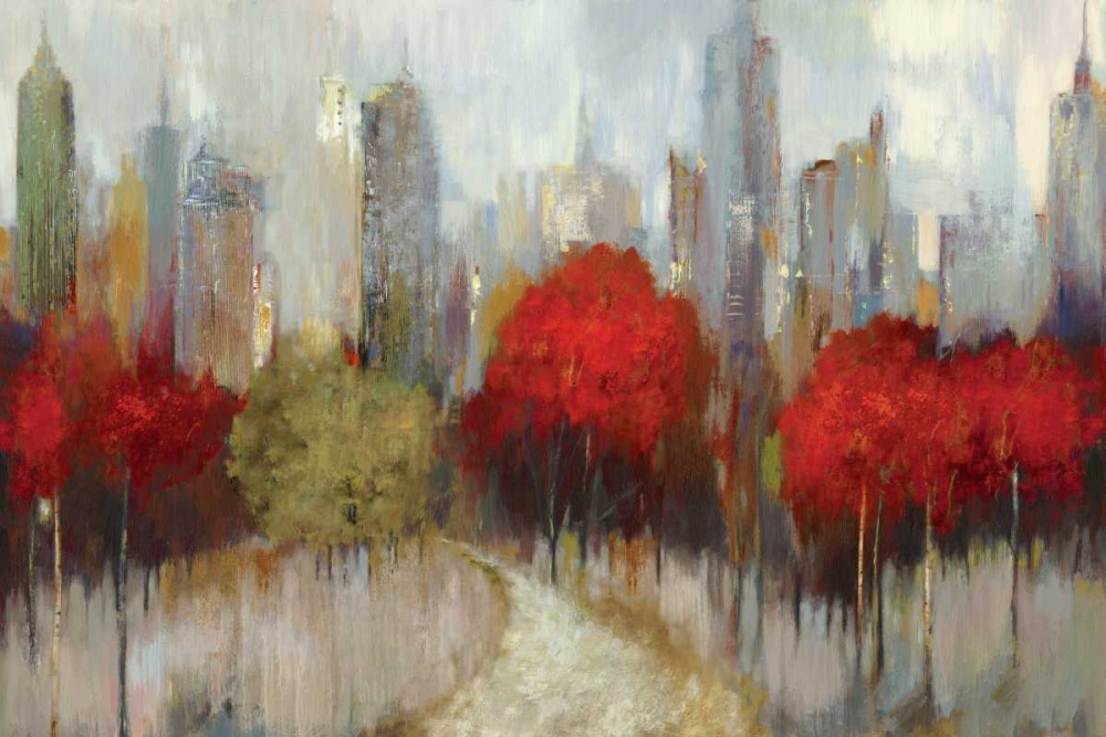 Wall Art Painting id:30460, Name: Downtown, Artist: Pearce, Allison