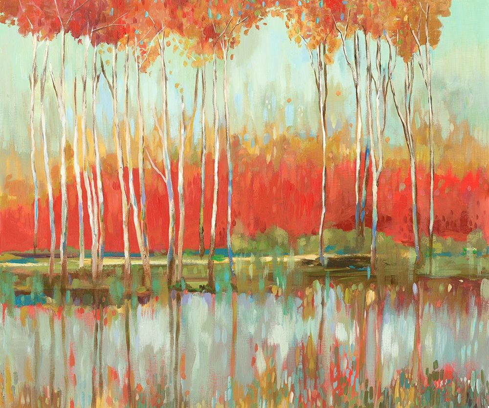 Wall art: Red Horizon, by Pearce, Allison