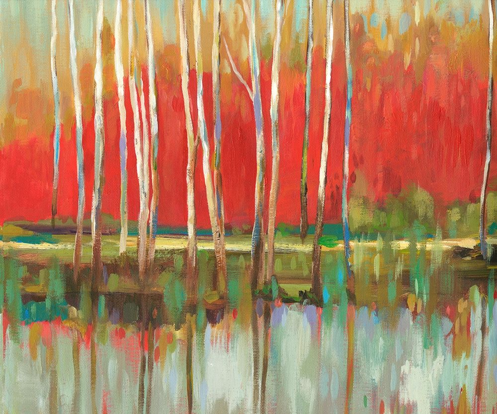 Wall art: Crimson Tides, by Pearce, Allison