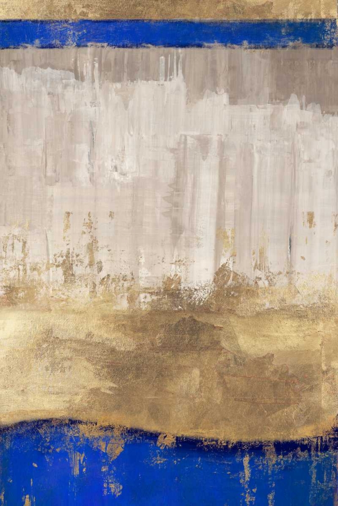 Wall Art Painting id:80244, Name: Indigo Abstract I, Artist: PI Galerie