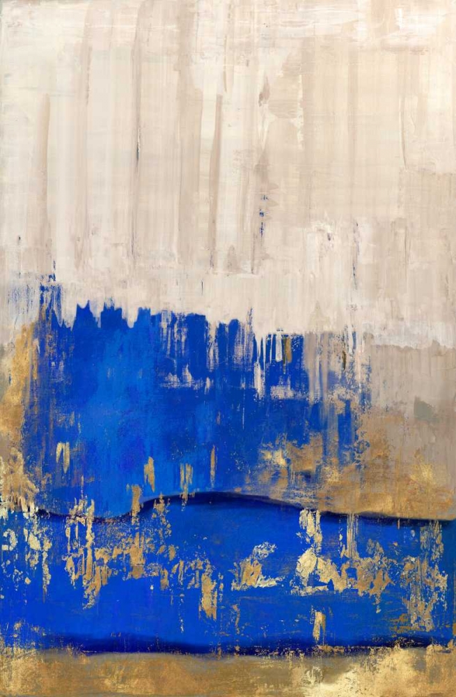 Wall Art Painting id:80245, Name: Indigo Abstract II, Artist: PI Galerie