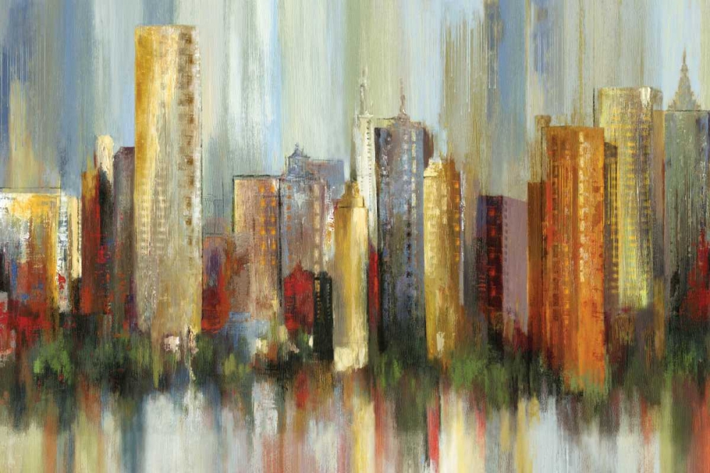 Wall art: Metropolis, by Reeves, Tom