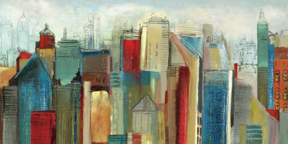 Wall art: Sunlight City, by Reeves, Tom