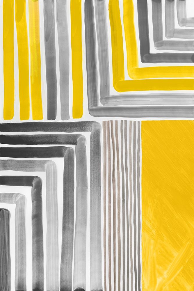 Art Print: Yellow Mikado I