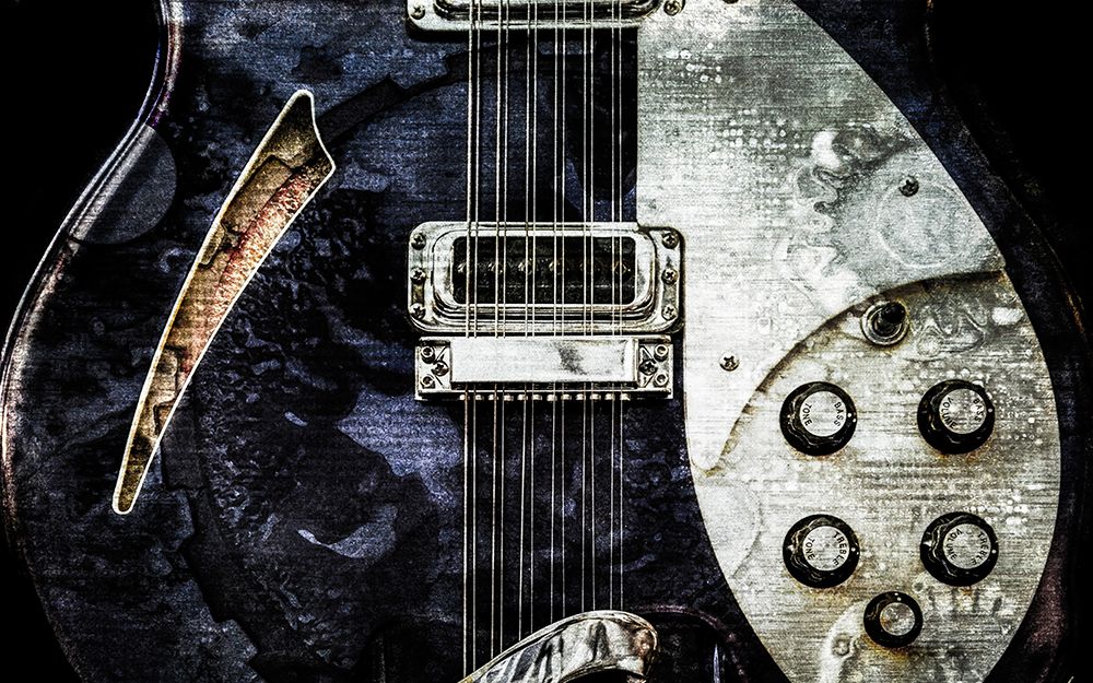 Art Print: Grungy Rickenb 