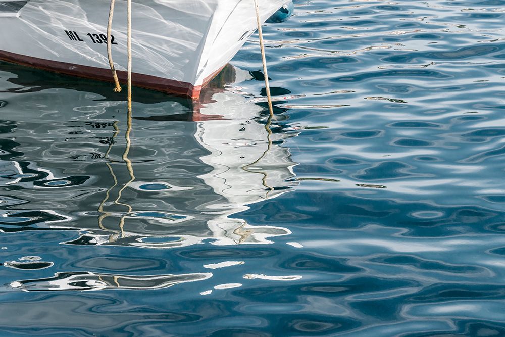 Art Print: Boat Reflections