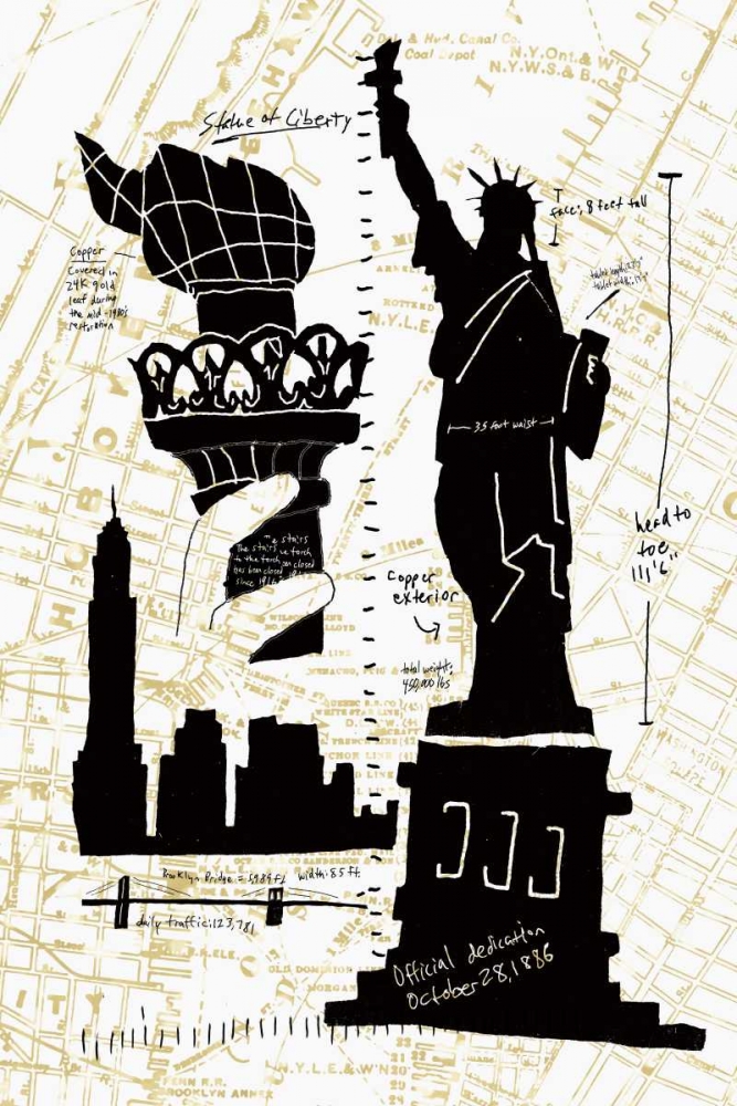 Art Print: NY Deco II