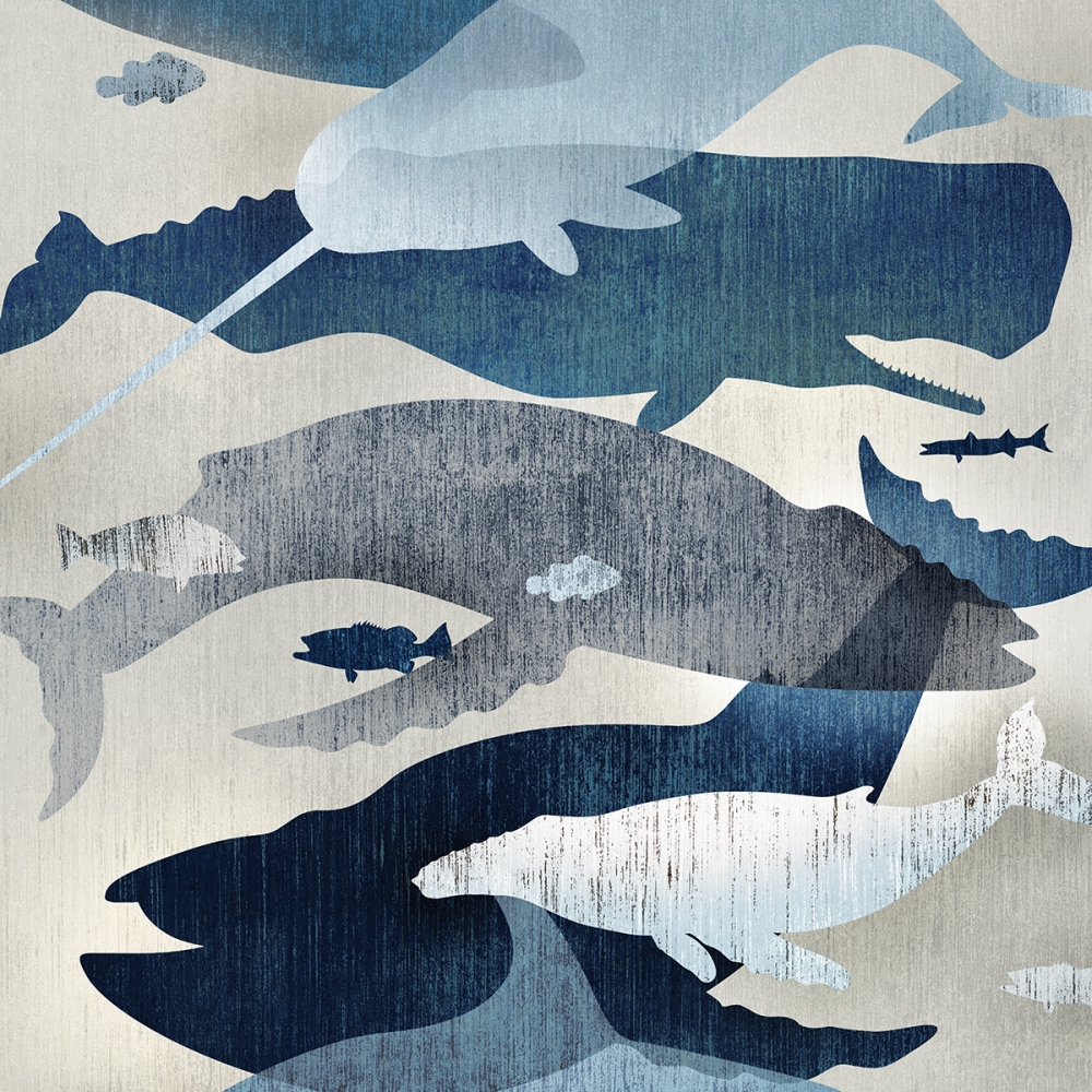 Wall art: Whale Watching I, by Selkirk, Edward