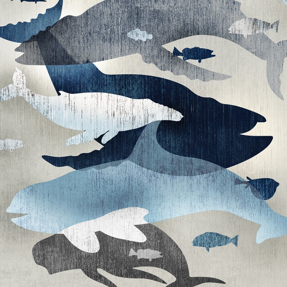 Wall art: Whale Watching II, by Selkirk, Edward