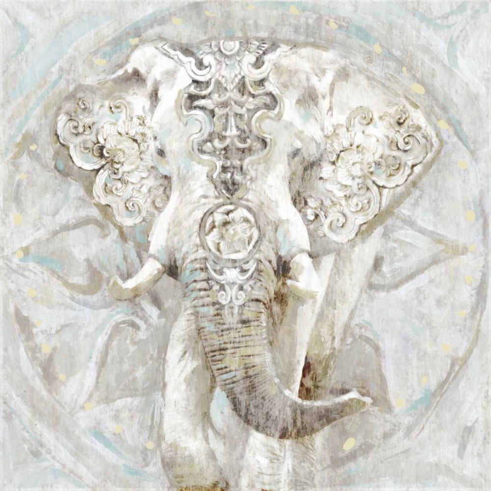 Art Print: Ivory Elephant I