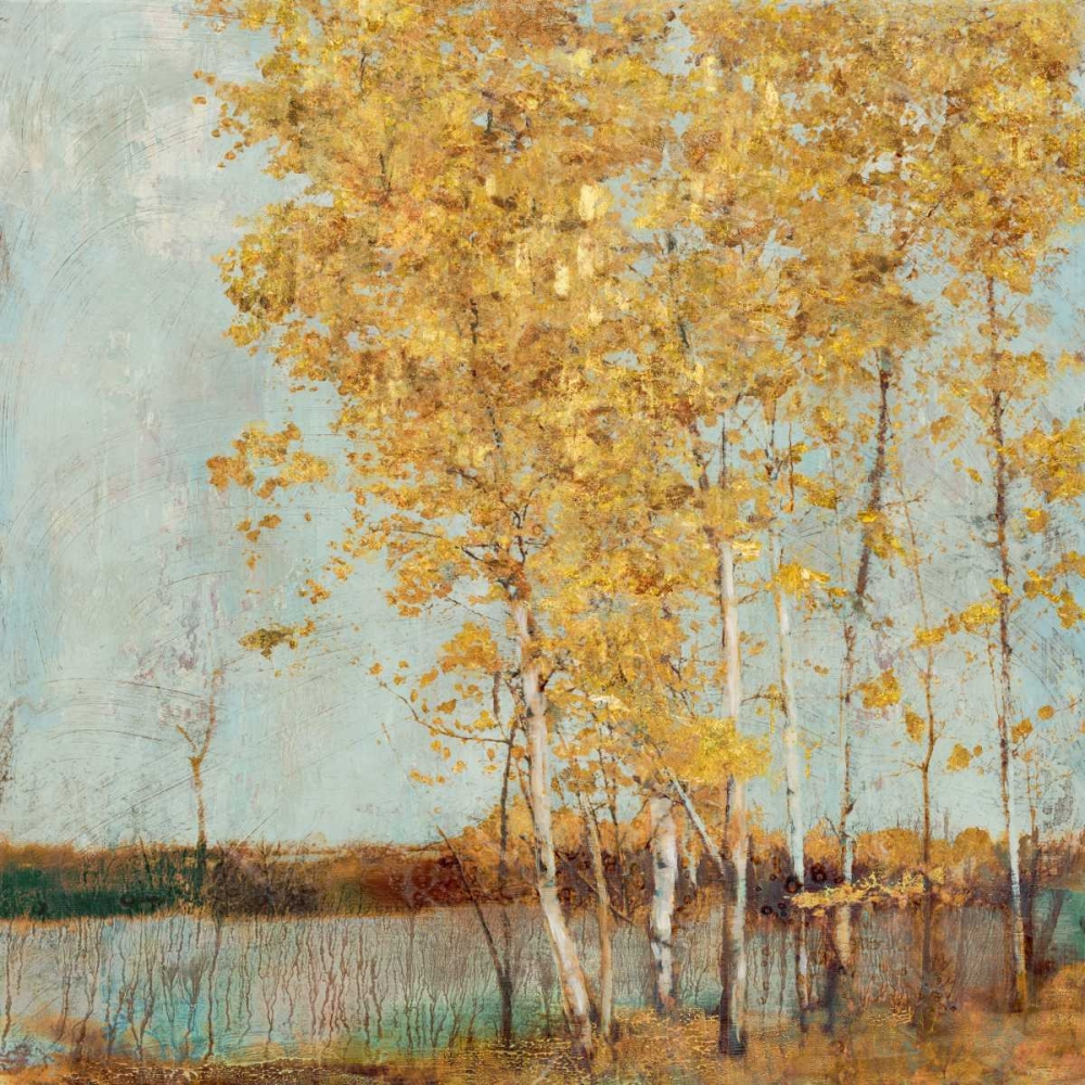 Wall art: Gold Sway, by Theodosiu, Matina