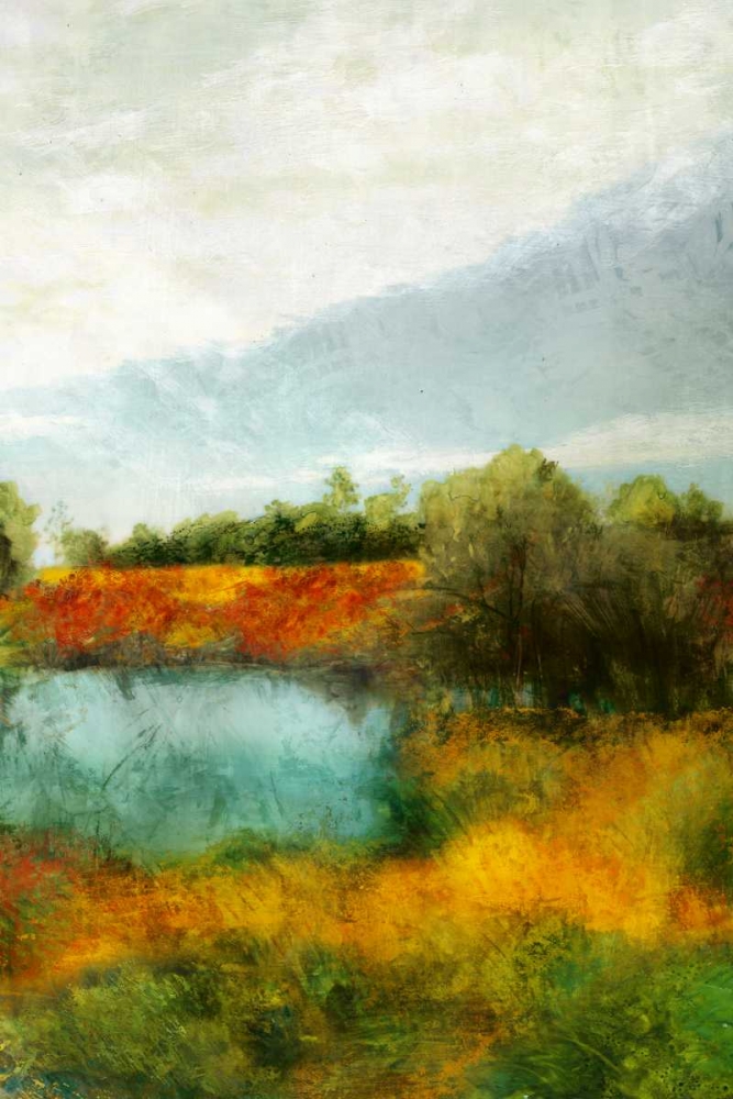 Art Print: Bronze Horizon I