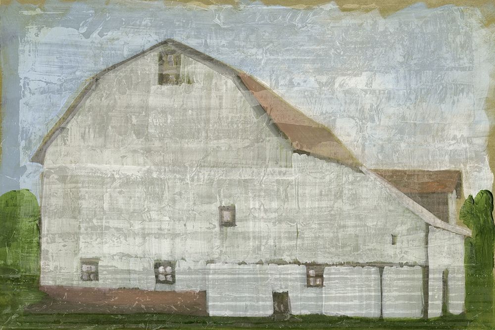 Wall Art Painting id:395160, Name: Country Barn I , Artist: Stellar Design Studio