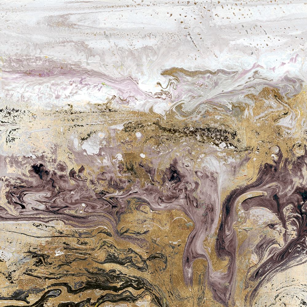 Wall Art Painting id:283565, Name: Geode III Lavender Version, Artist: Kroeker, Wendy