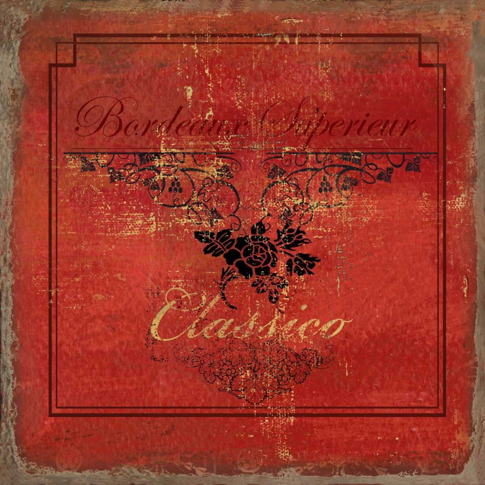 Wall Art Painting id:78989, Name: Vino II - Mini, Artist: Wilson, Aimee