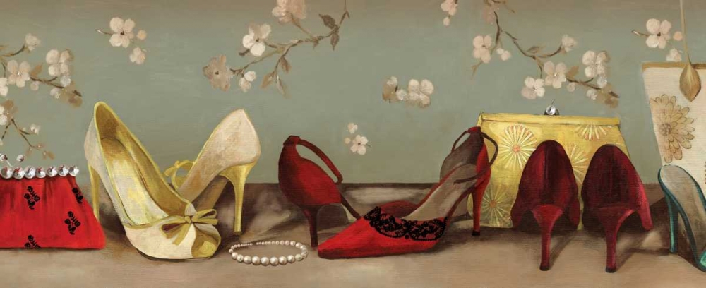 Wall Art Painting id:79024, Name: Shoe Lineup, Artist: Wilson, Aimee