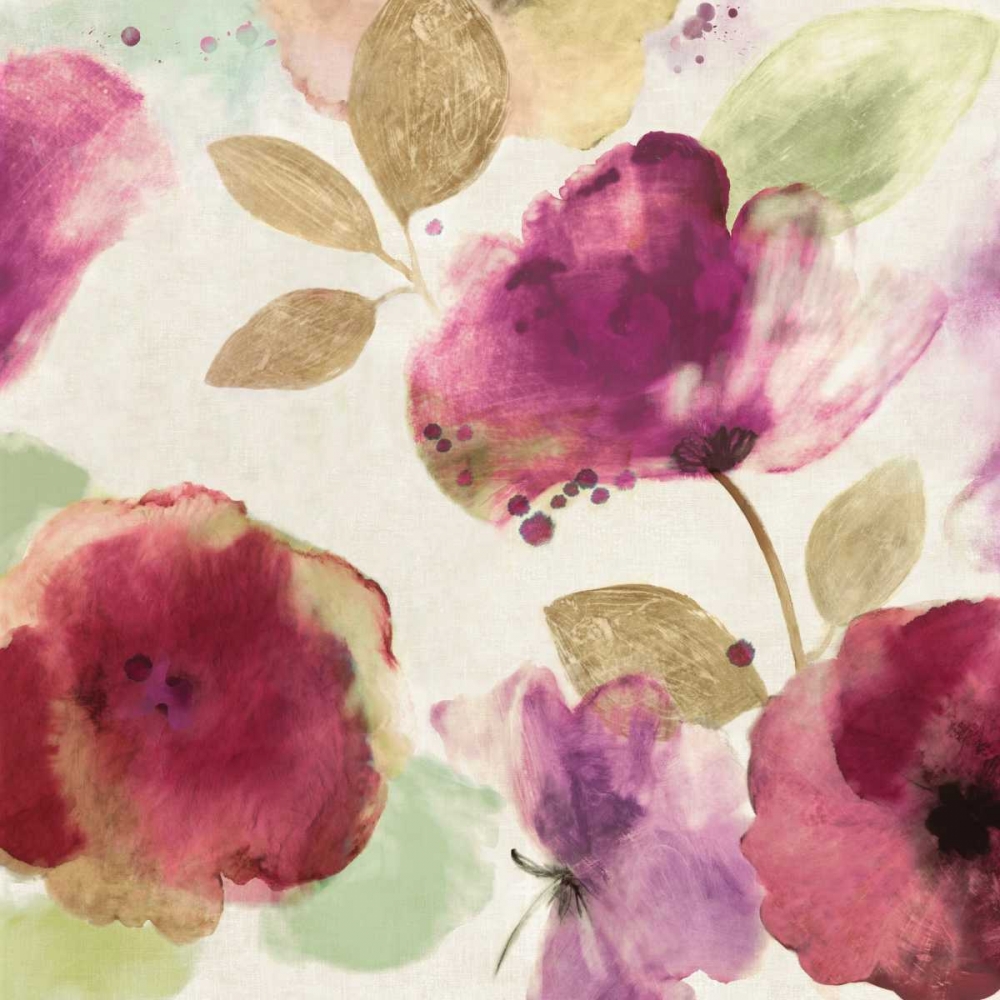 Wall Art Painting id:11020, Name: Watercolour Florals I, Artist: Wilson, Aimee