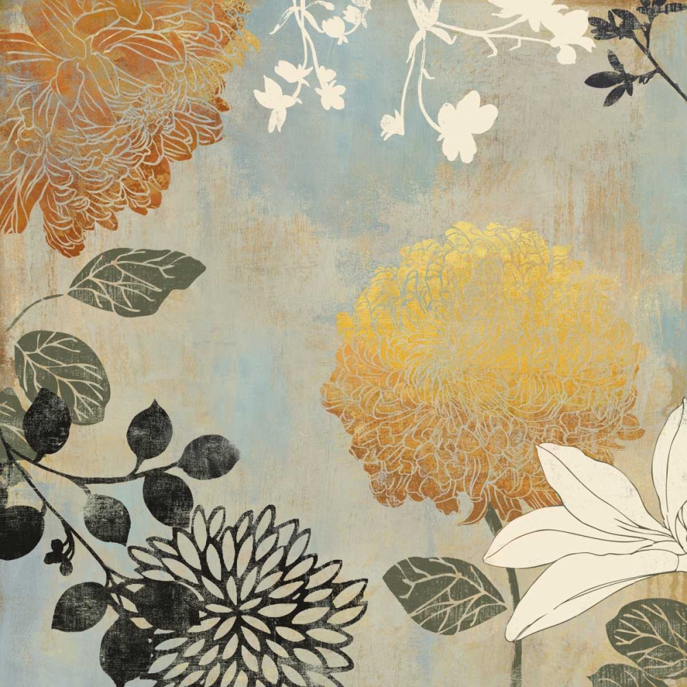 Wall Art Painting id:11023, Name: Grace Flowers II, Artist: Wilson, Aimee
