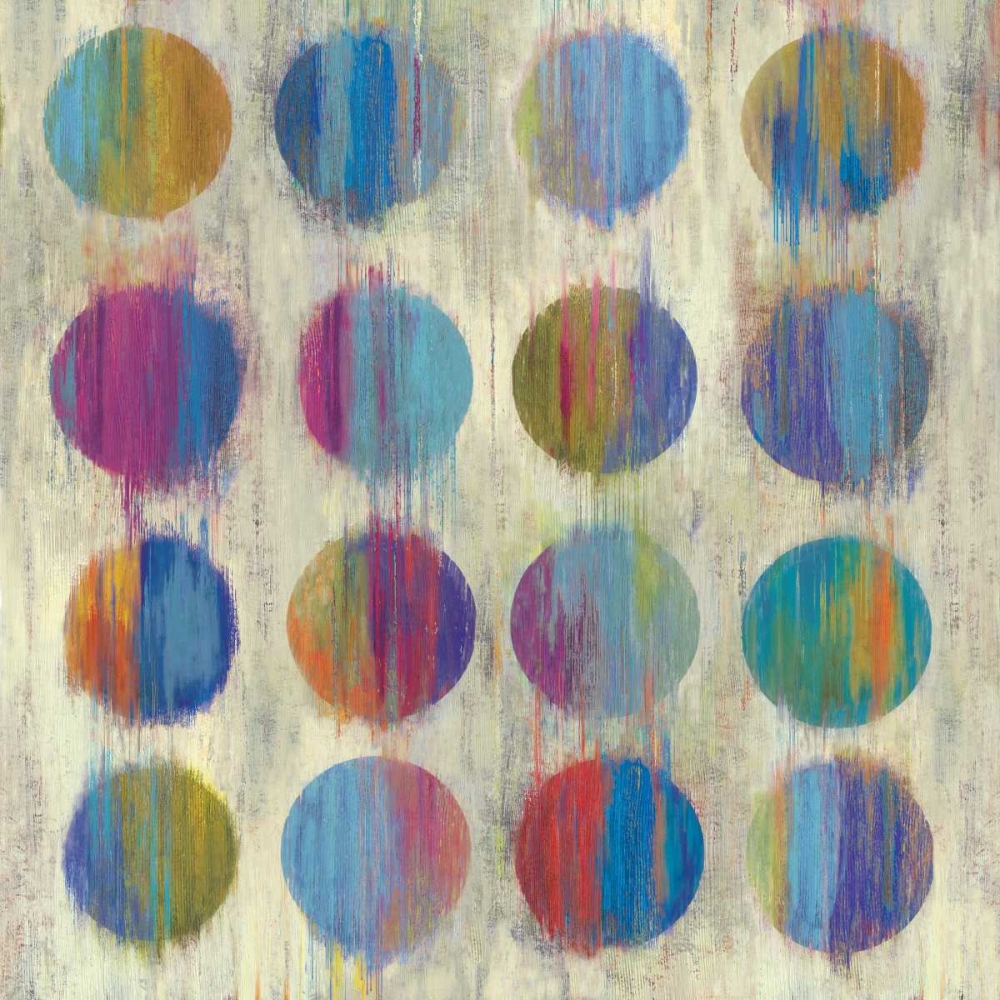 Wall Art Painting id:13466, Name: Ikat Dots II, Artist: Wilson, Aimee
