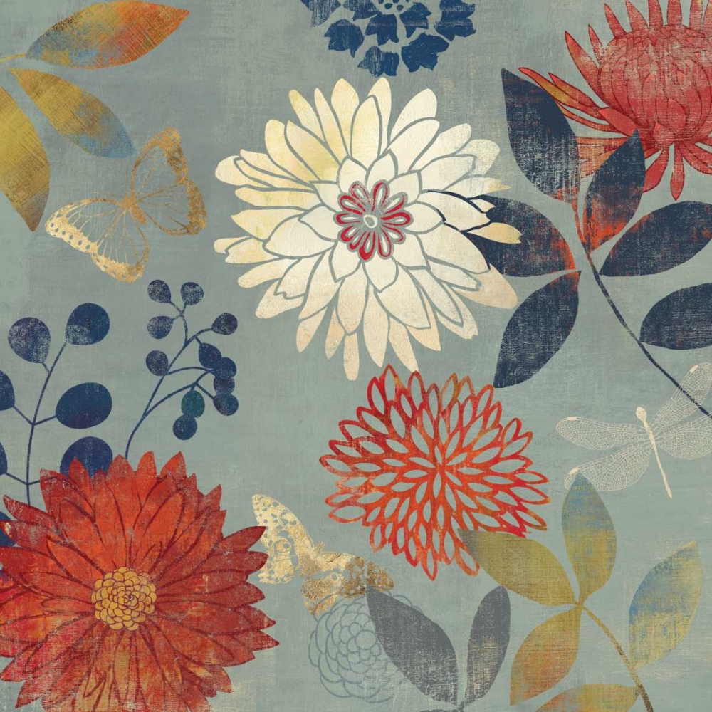 Wall Art Painting id:11035, Name: Botanical Garden II, Artist: Wilson, Aimee