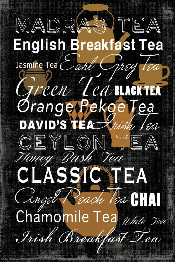 Wall art: Tea Collection - Mini, by Wilson, Aimee