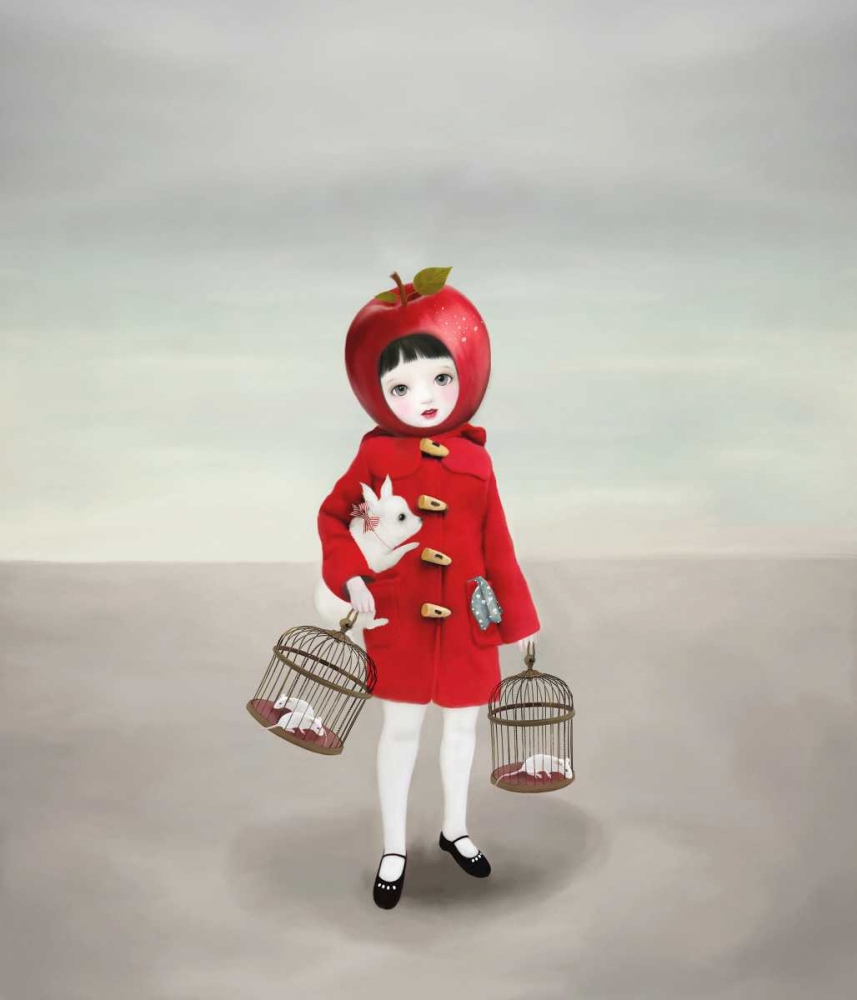 Wall art: Ruby, by Art and Ghosts