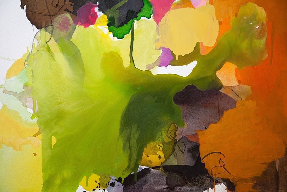 Wall art: Leaf, by Alattar, Lina