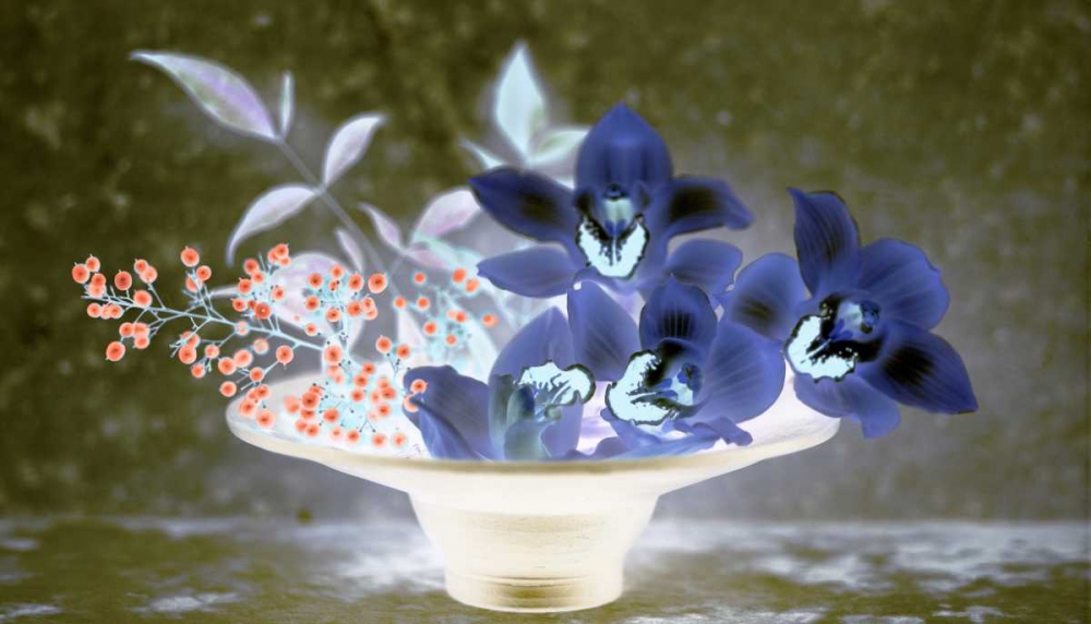 Wall art: Floral Color - 18, by Blaustein, Alan