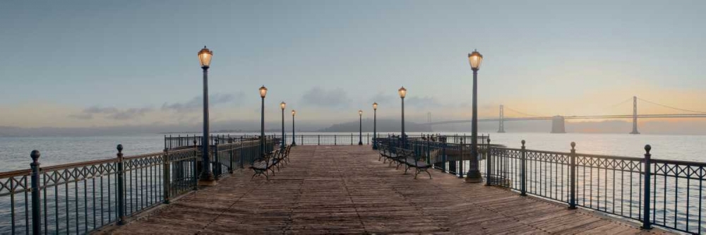 Art Print: Broadway Pier Pano - 124