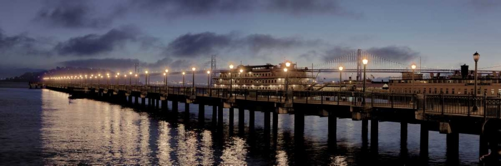 Art Print: Broadway Pier Pano - 118