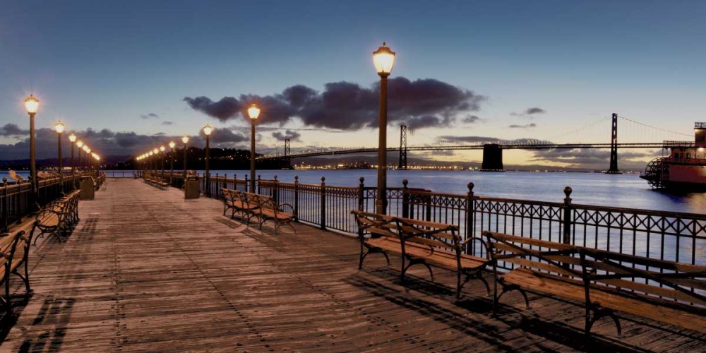 Art Print: Broadway Pier Pano - 114