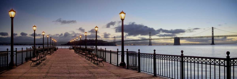 Art Print: Broadway Pier Pano - 115