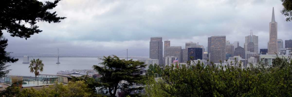 Art Print: Bay Bridge Pano - 111