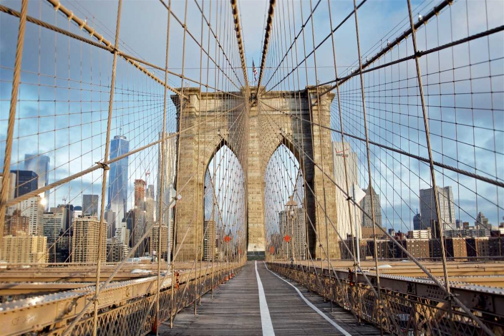 Wall art: Brooklyn Bridge, by Blaustein, Alan