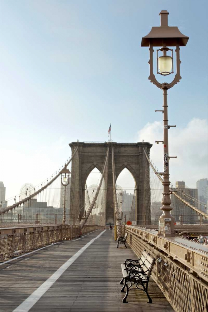 Wall art: Brooklyn Bridge, by Blaustein, Alan