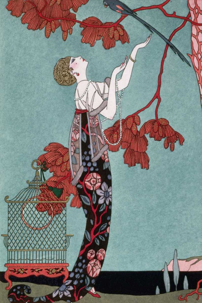 Wall Art Painting id:14604, Name: Fashion Illustration 1914, Artist: Barbier, Georges