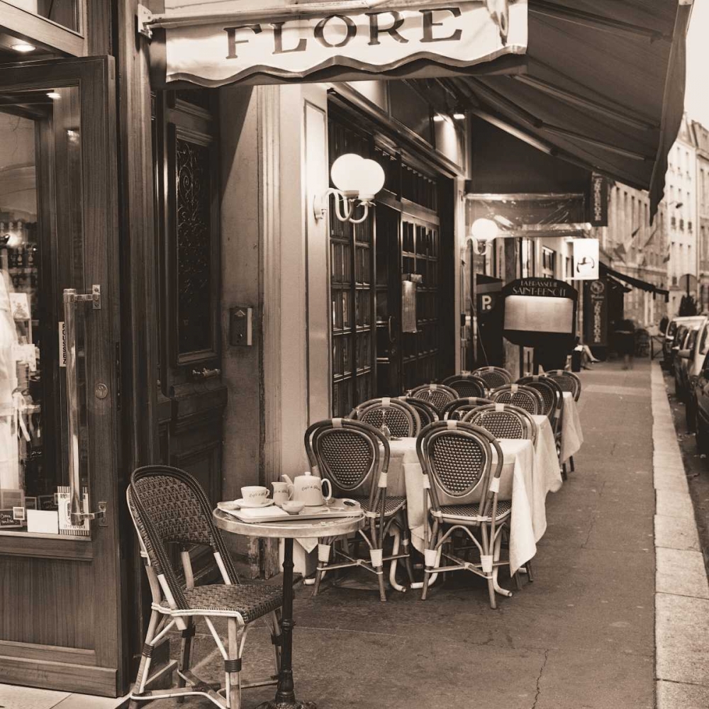 Art Print: Cafe de Flore