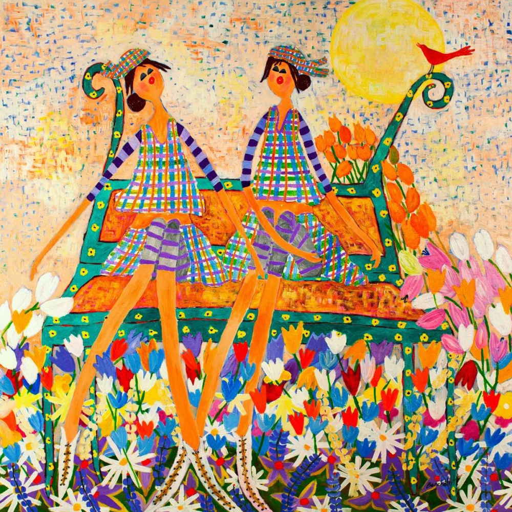 Wall art: The Cardinal, by Benchetrit, Caroline