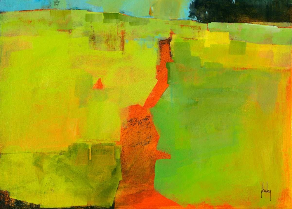 Art Print: Orange Path